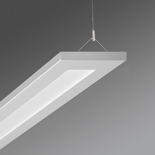 Kontorshänglampa Stail LED mikroprisma 52 W