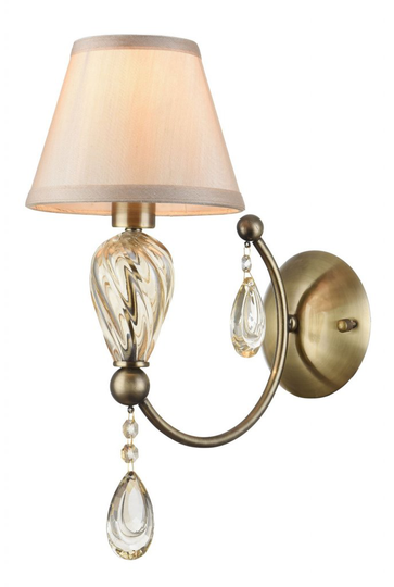 Murano vägglampa (Brons)
