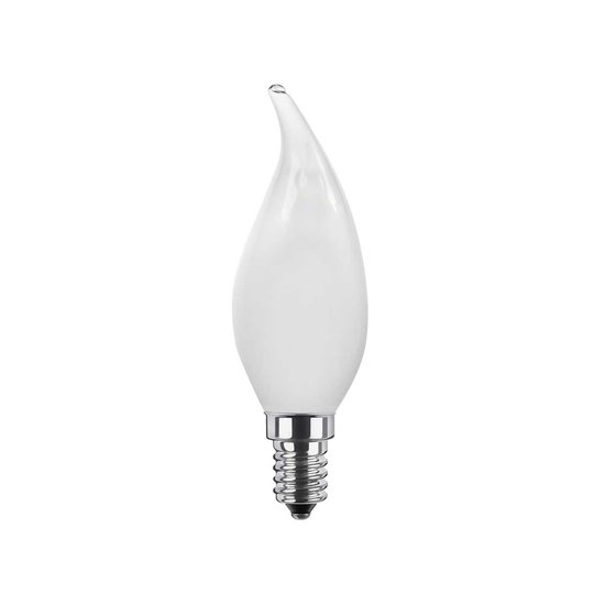 E14 2,7 W LED-stearinljuslampa m låga, dimbar matt