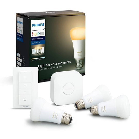 Philips Hue White Ambiance E27 3-pack Starter kit