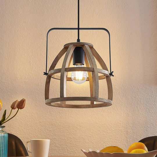 Lindby Pilarion hänglampa, 1 lampa, 25 cm