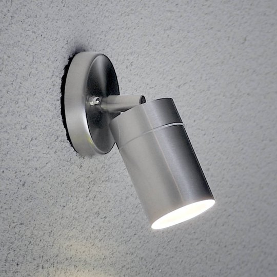 Utomhusvägglampa NEW MODENA, rostfritt stål