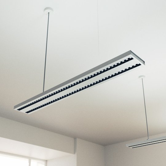 LED-pendellampa Konstantin till kontoret
