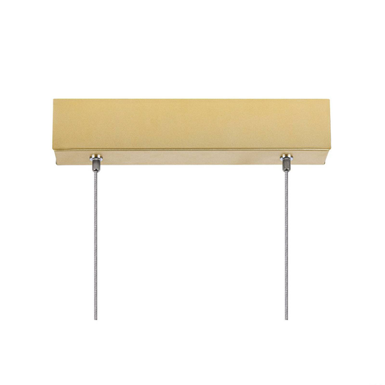 SLV One Linear LED-hänglampa, 104 cm, mässing