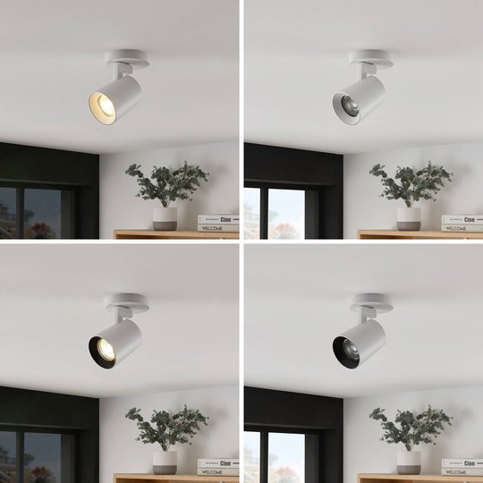 Arcchio Bilko spot, 1 lampa, vit