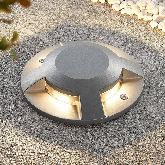 Lucande Jeffrey LED-utomhuslampa, 4 lampor