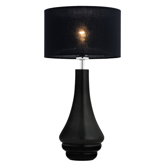 Bordslampa Arabesca helt i svart