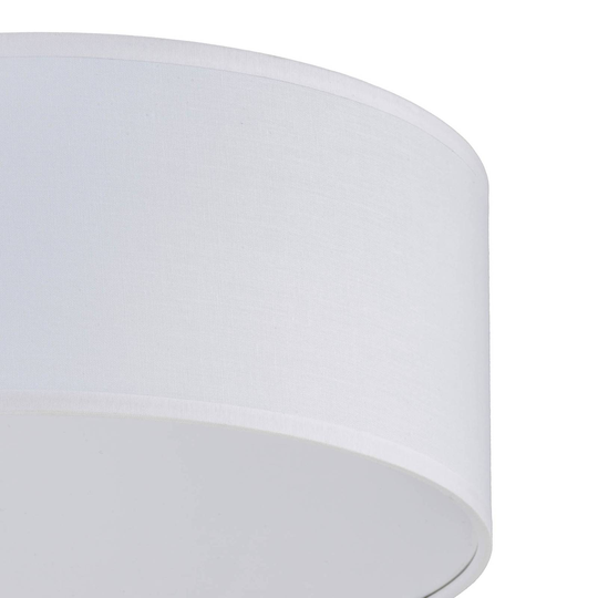 Taklampa Rondo, vit, Ø 50 cm