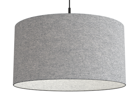 Soft Pendel Ø57 cm Grå ull