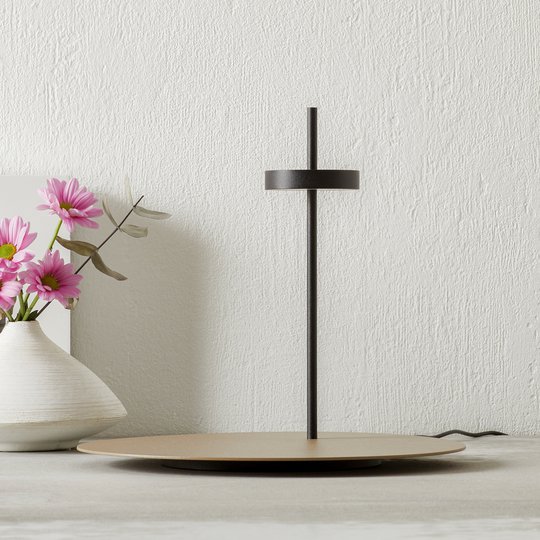 LOUM Scave LED-bordslampa sensor dim fot terra