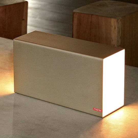 Bordslampa ERASER 380 champagnefärgad