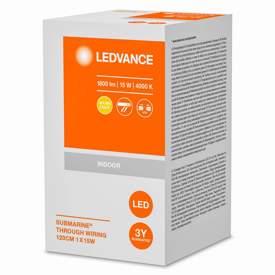 LEDVANCE Submarine Through-Wiring Decke 126 cm