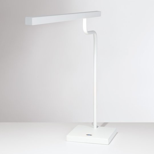 Vit LED-skrivbordslampa MicroStick
