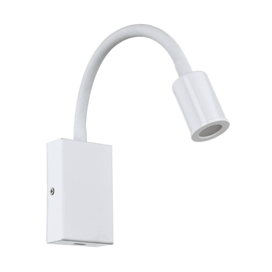 Tazzoli vägglampa (Vit)