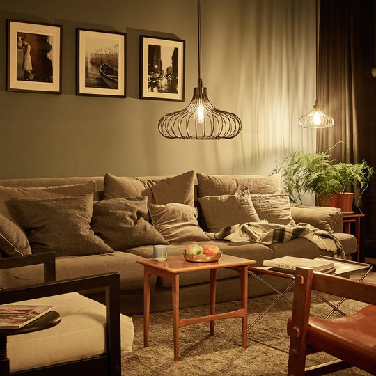 Philips LED-lampa E14 P45 4,5 W klar WarmGlow