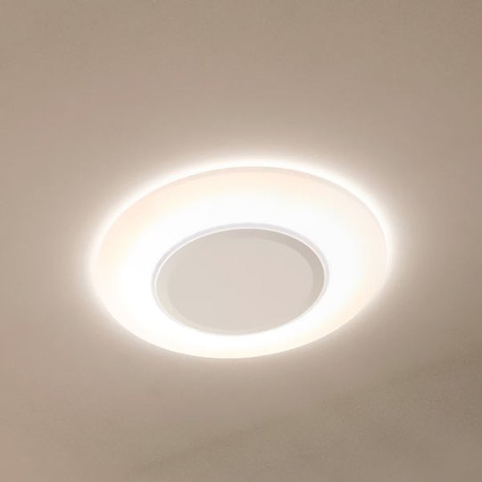 LEDVANCE Ring LED-taklampa, vit, 28cm