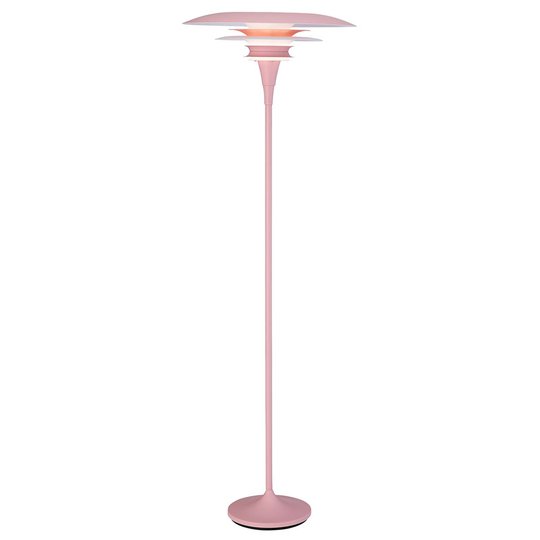 Golvlampa Diablo, ljusrosa