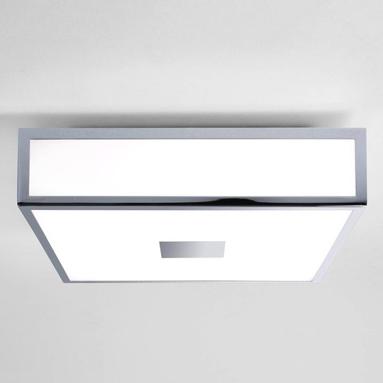 Kantig LED-taklampa Mashiko med IP44