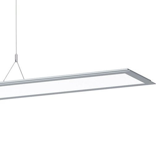 LED-hänglampa SL713PL, 124 cm, 9 250 lm, grå