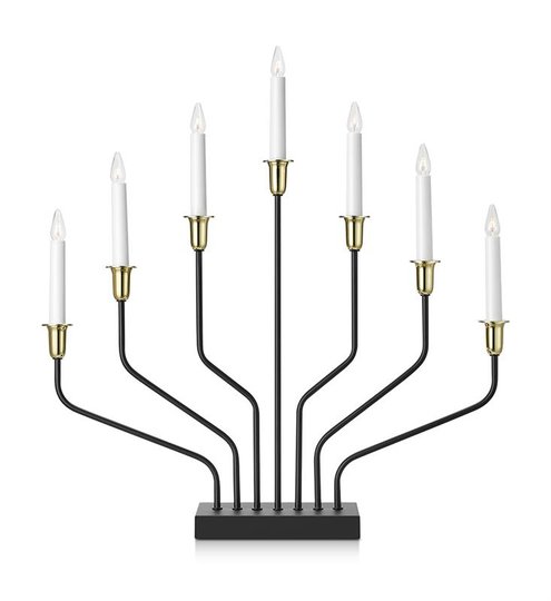 Brosa XL ljusstake 7L (Svart)