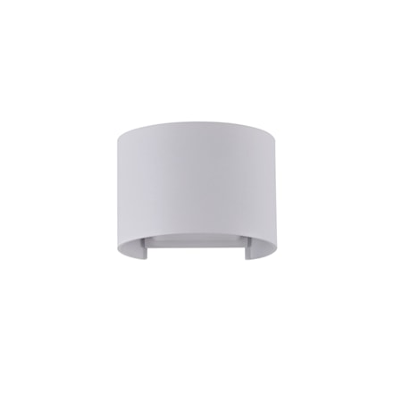 Fulton Utomhusbelysning Fasad Rundad IP54 Vit
