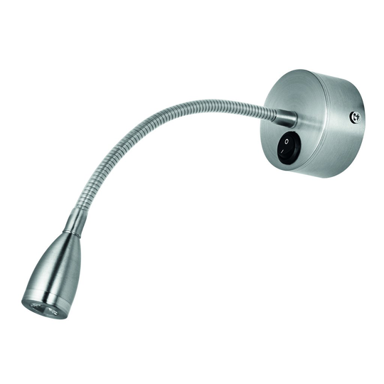 Flex vägglampa (Krom)