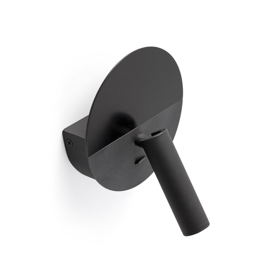 Duas LED vägglampa (Svart)