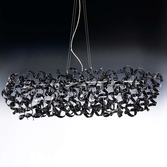 Futuristisk taklampa BLACK
