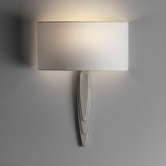 Astro Gaudi Vägglampa nickel matt/vit