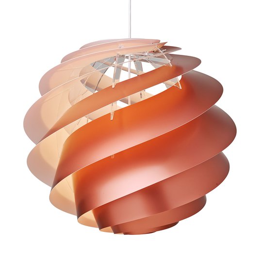 LE KLINT Swirl 3 Large - hänglampa i koppar