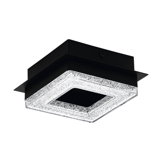 Fradelo 1 Led Tak/Vägglampa 1L/Kristall (Svart)