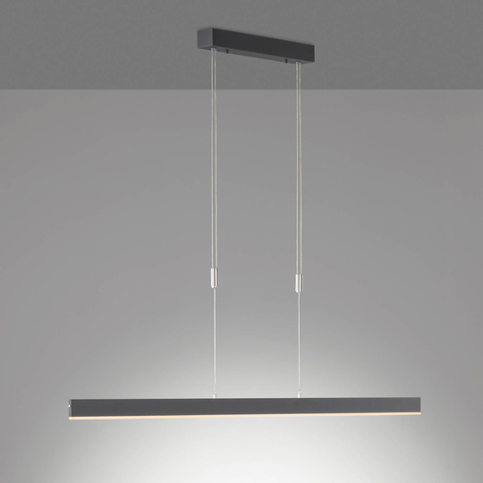 Schöner Wohnen Straight LED-hänglampa CCT dimbar