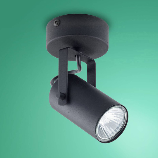 Takspotlight Redo, 1 lampa, svart