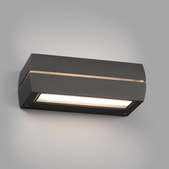 LED-utomhusvägglampa Dragma