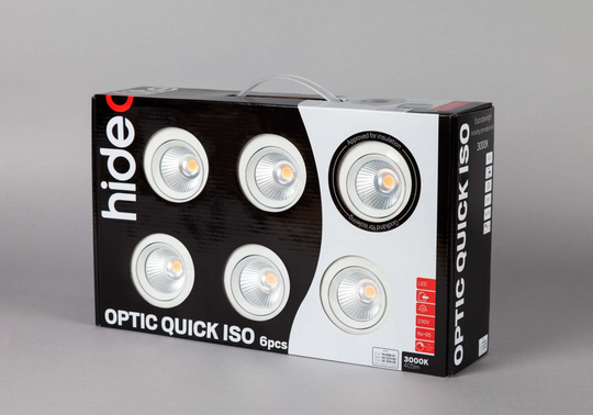 Optic Quick ISO 6-pack Vit 3000K (Vit)