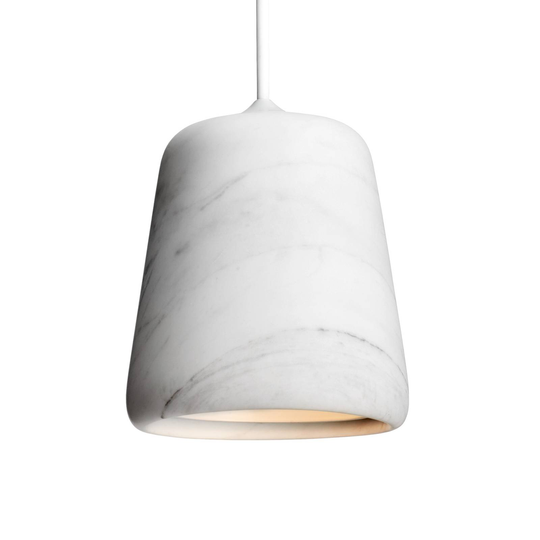 New Works Material Originals häng, marmor vit
