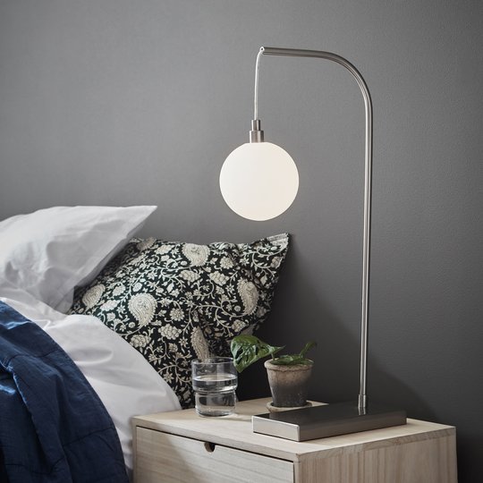 Bordslampa Buddy, stål
