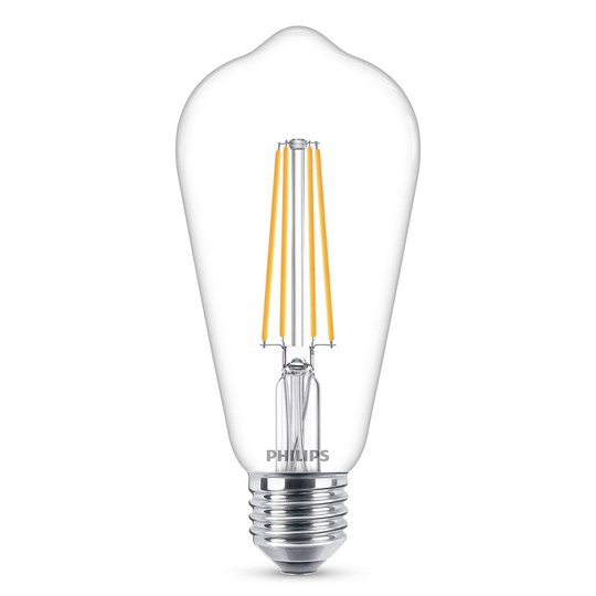 Philips E27 LED-lampa filament 4,3W 2 700 K