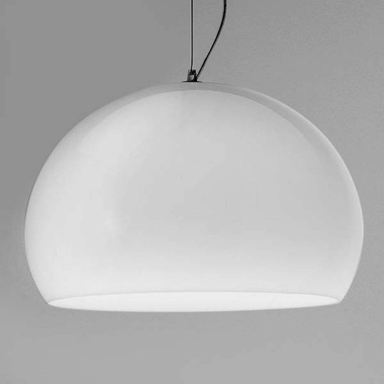 Kartell Big FL/Y - LED-hänglampa, vit
