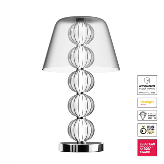 Amulet bordslampa (Transparent)