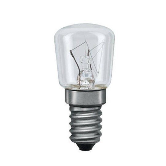 E14 7W Päronlampa klar för nattljus