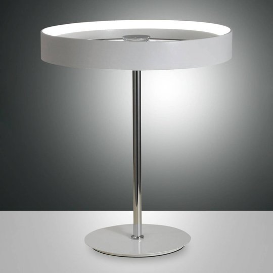 Puristisk LED-bordslampa Double med strömbrytare