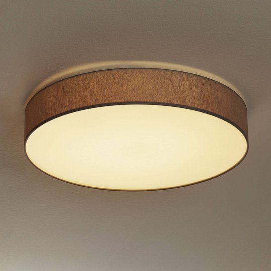 Dimbar LED-taklampa Luno, ljusgrå