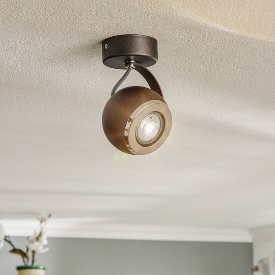 Takspotlight Kron, 1 lampa, antracit