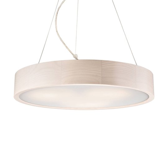 Pendellampa Kerio, Ø 47 cm, vit