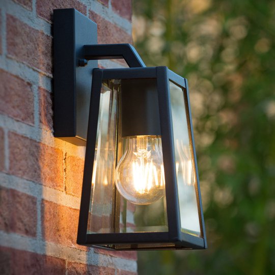 Utomhusvägglampa Matslot, höjd 24,6 cm