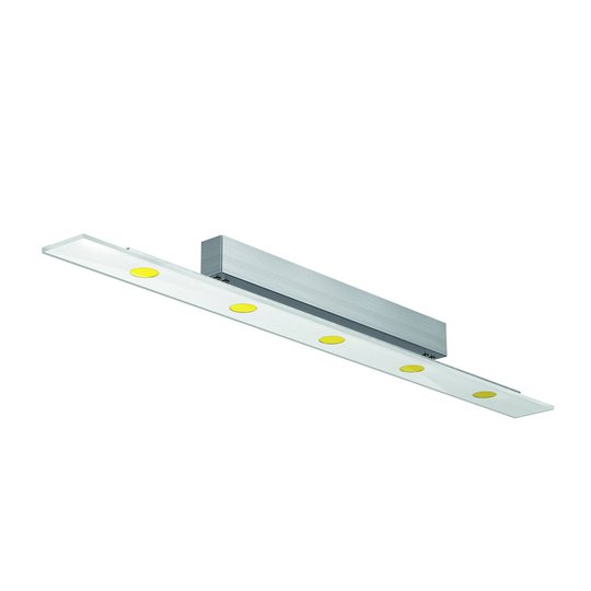 LED-taklampa Sun med härdat glas 110 cm
