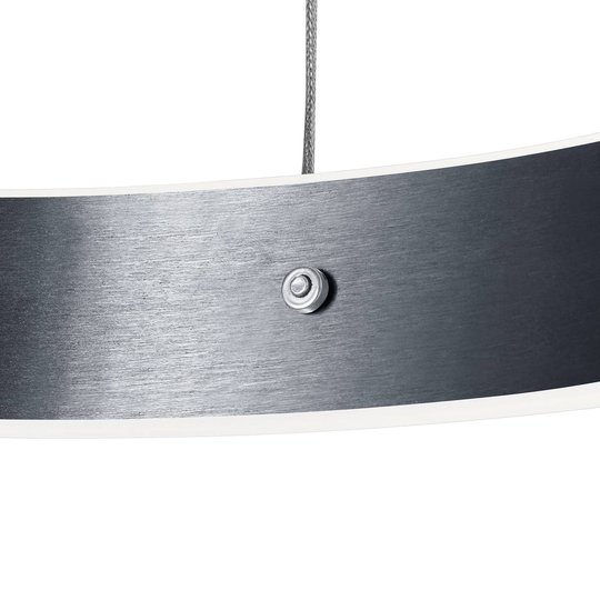 B-Leuchten Delta LED-pendellampa 60 cm, antracit