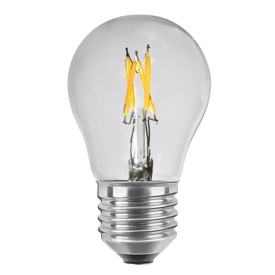 E27 2,7W LED-lampa genomskinlig, stämningsdimning