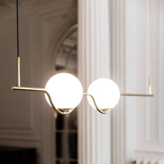 Designer-pendellampa Le Vita, LED 2 lampor